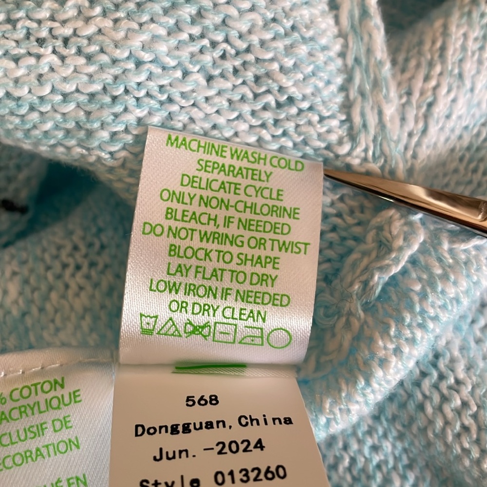 Lilly Pulitzer Sweater Celestial Blue Sailabration Sweater - Picture 14 of 14